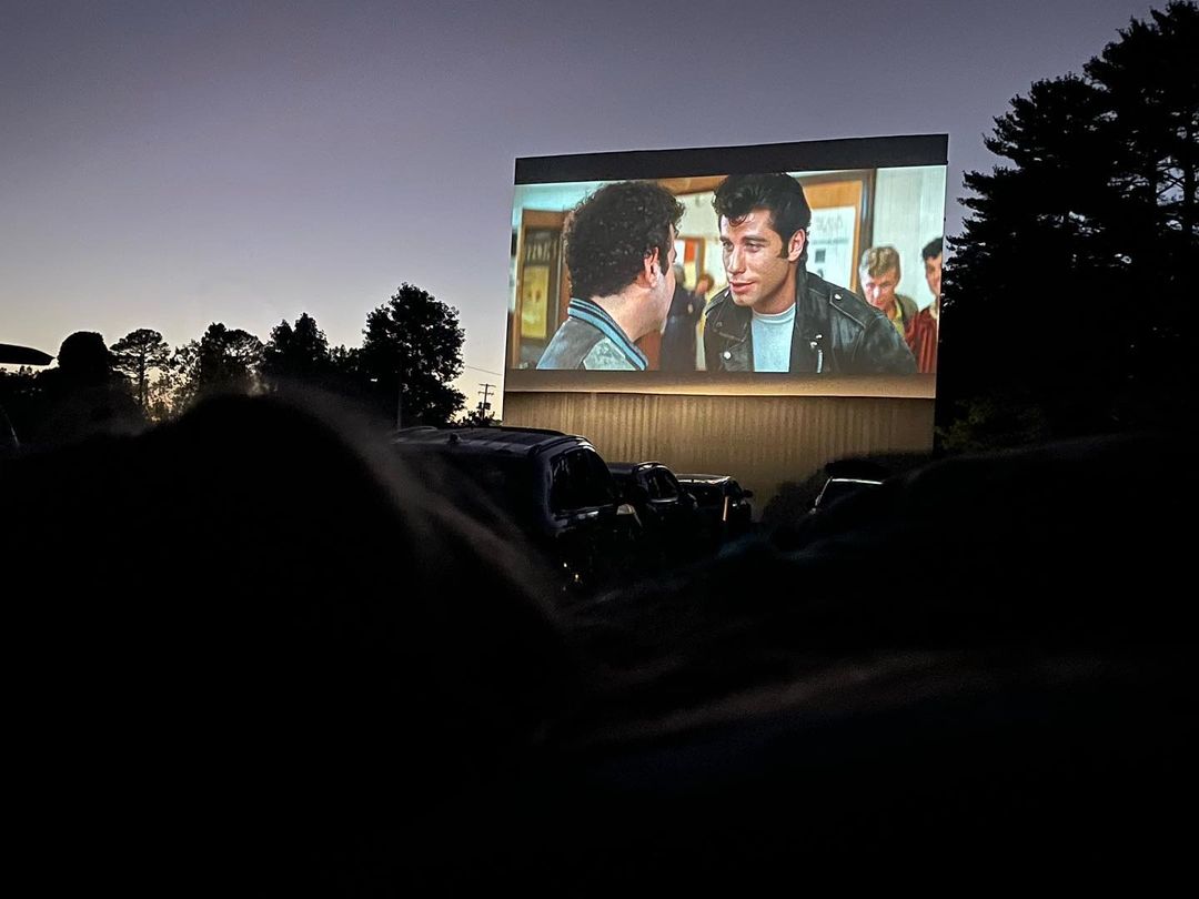 Enjoying a Movie at Swan DriveIn in Blue Ridge Blue Sky Cabin Rentals